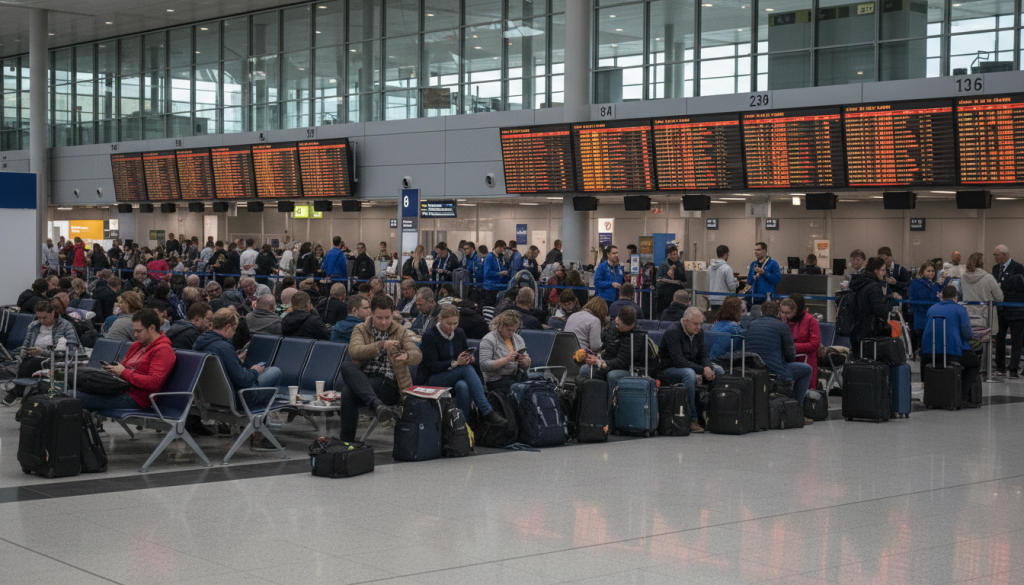 brussels airport annonce de fortes perturbations avec annulations de vols mercredi, impactant les départs et arrivées. restez informés pour planifier votre voyage en toute sérénité.