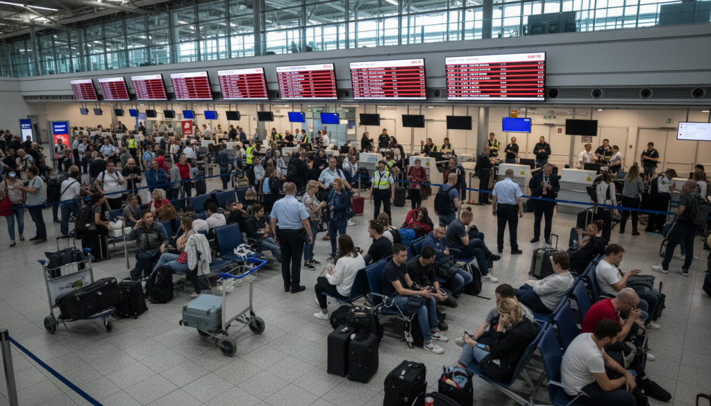 bruxelles airport confronté à un chaos majeur avec près de 2 400 vols annulés en 2025 à cause des grèves, perturbant fortement les voyageurs et le trafic aérien.