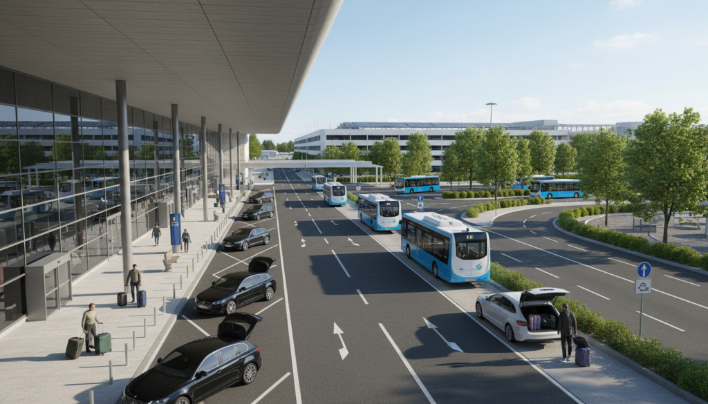 découvrez les nouvelles mesures à l'aéroport d'orly : dépose-minute relocalisé, parkings en périphérie et navettes pour limiter l'usage de la voiture et faciliter vos déplacements.
