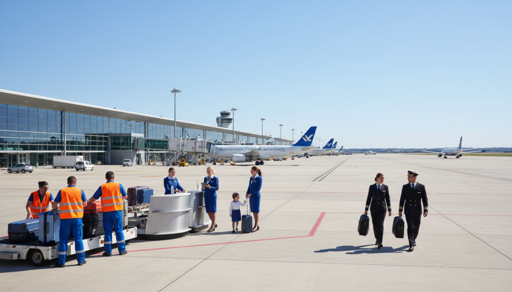Envie de rejoindre l&rsquo;équipe dynamique de l&rsquo;aéroport de Blagnac ? Découvrez pourquoi c&rsquo;est le lieu idéal pour travailler !