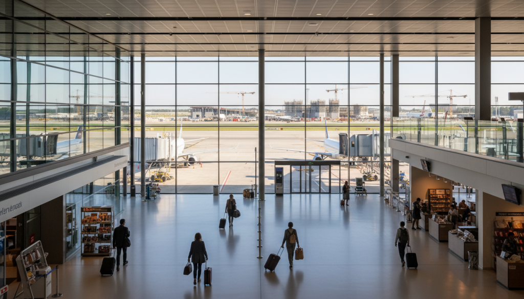 l’aéroport de bordeaux connaît une baisse de trafic, mais investit 65 millions d’euros en 2026 pour moderniser ses infrastructures et préparer l’avenir.