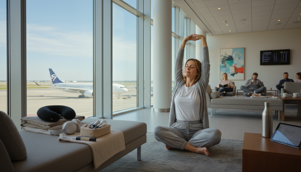 Routine aéroportuaire : mes astuces incontournables pour bien récupérer après un vol