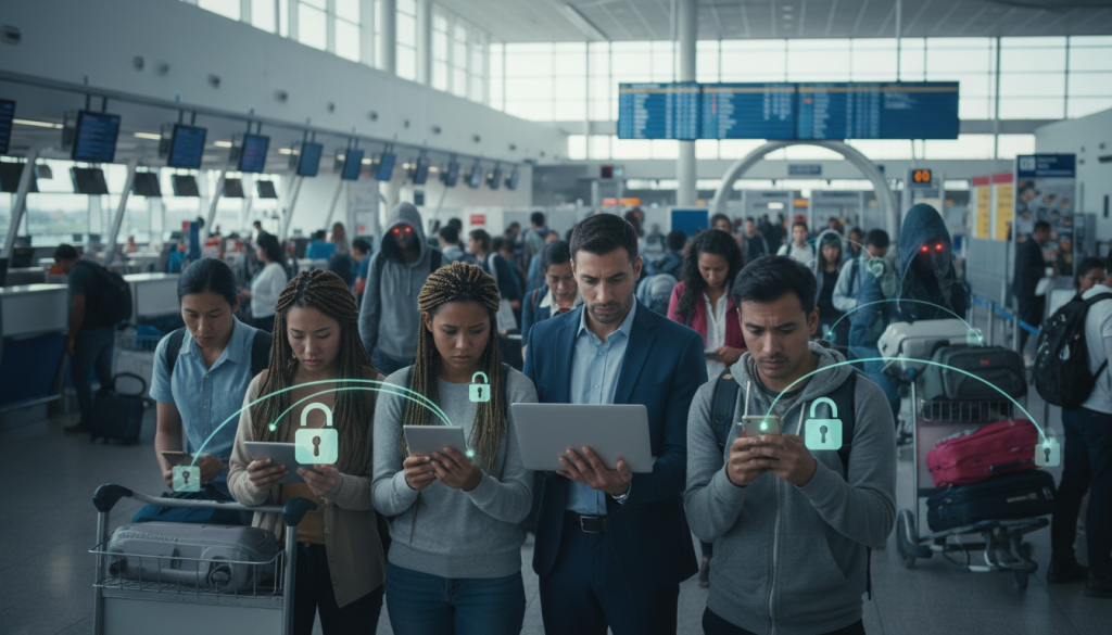 Voyageurs : Comment sécuriser vos données personnelles face aux cybermenaces dans les aéroports