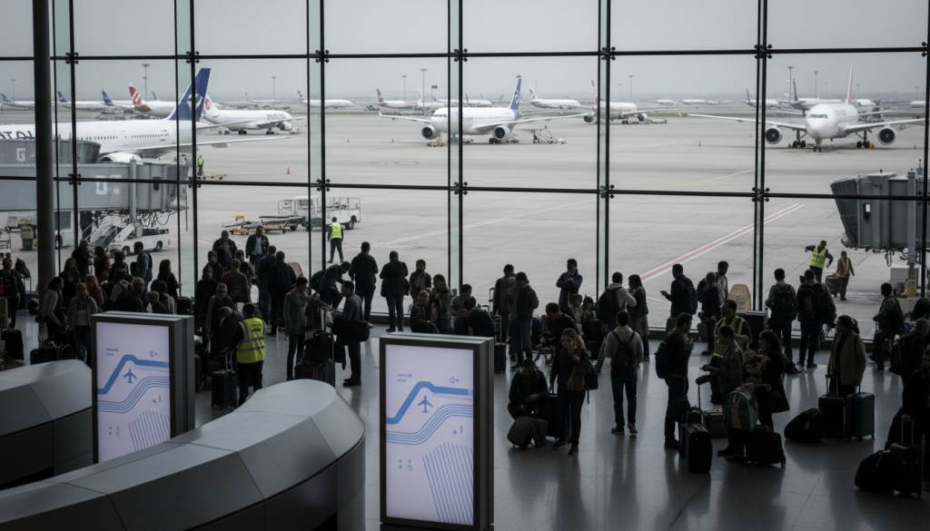 découvrez comment le conflit au moyen-orient va affecter le trafic aérien du groupe adp en mars, avec des répercussions prévues sur les aéroports et leurs opérations.