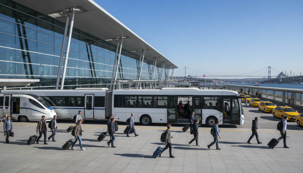 Aéroports d’Istanbul : les meilleures astuces pour rejoindre rapidement le centre-ville