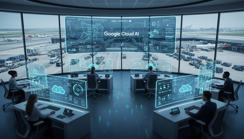 Comment VINCI Airports révolutionne ses opérations grâce à l&rsquo;IA et Google Cloud