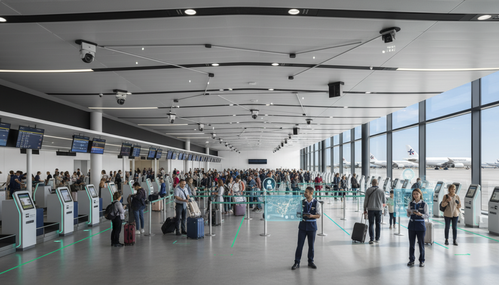 Comment l’IA révolutionne la gestion des flux de passagers à l’aéroport de Bordeaux