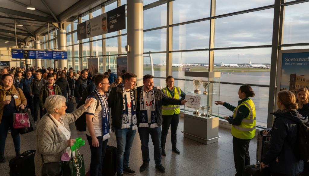 L’aéroport de Dublin taquine Tottenham gratuitement avec humour