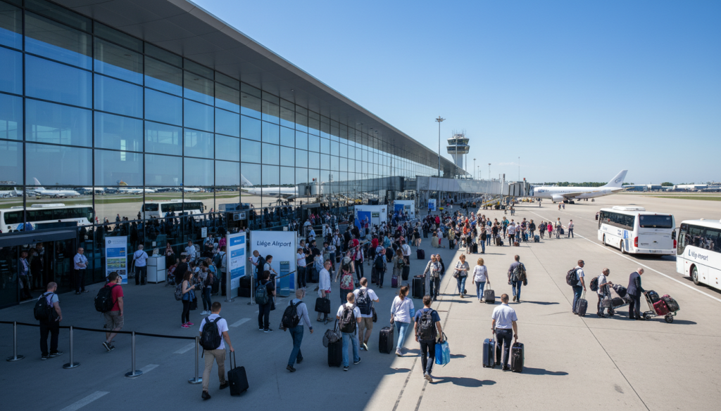 liège airport se prépare à accueillir de nouveau ses voyageurs après une période d'interruption, offrant un retour progressif aux activités aériennes normales.