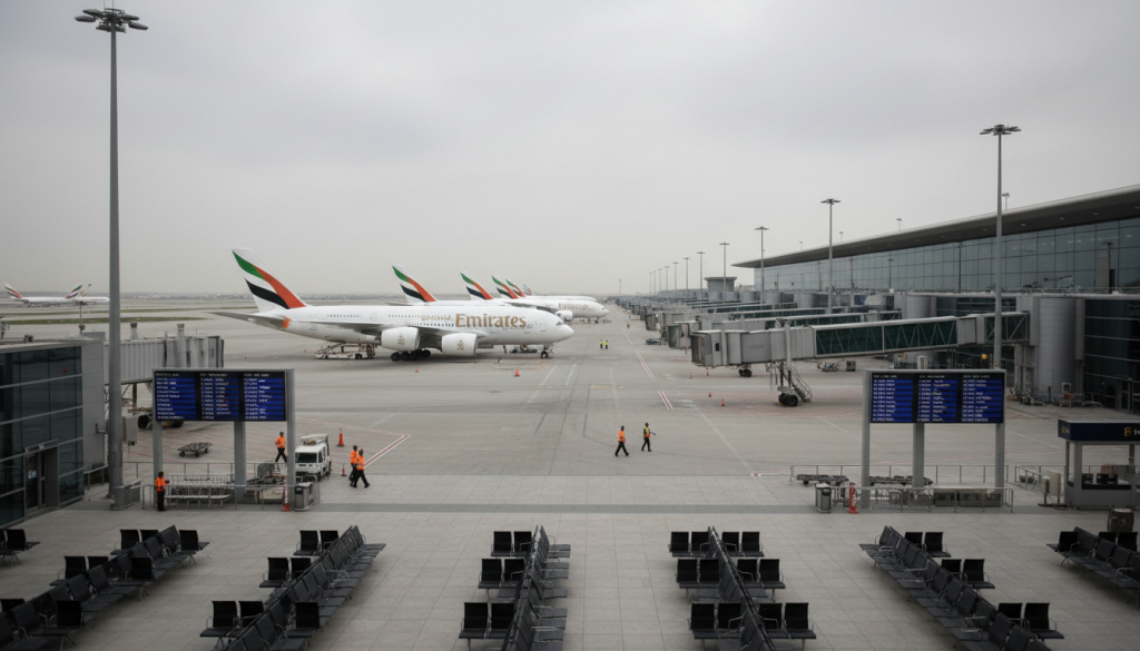 découvrez les raisons et les impacts de la suspension totale des vols à dubaï, avec toutes les informations essentielles sur cette interruption majeure des vols au départ et à l'arrivée.