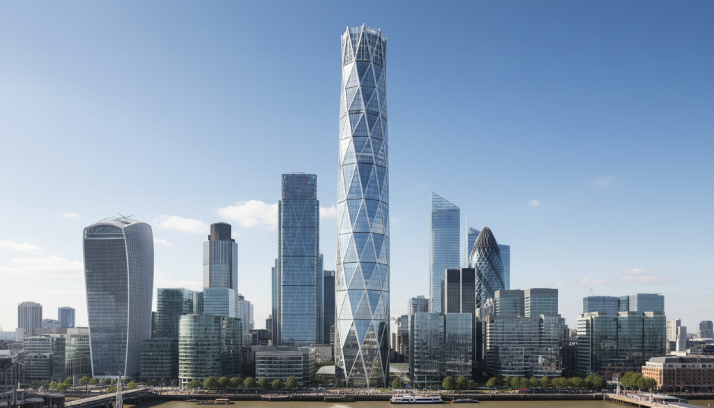 découvrez comment jpmorgan transforme la skyline de canary wharf à londres avec une tour emblématique, symbole d'innovation et de modernité.