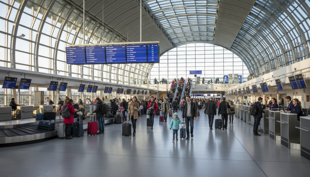 brussels airport prévoit l'arrivée de plus d'un million de voyageurs durant les vacances des communautés néerlandophones, offrant des services adaptés pour un voyage fluide et agréable.