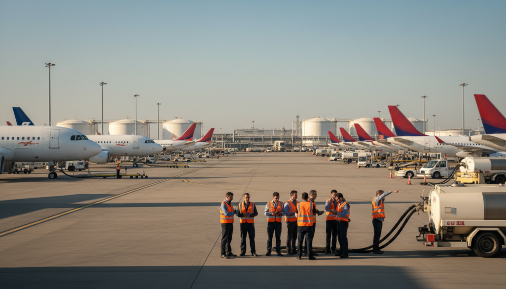 découvrez pourquoi les aéroports craignent une pénurie de kérosène dès mai et comment cette menace pourrait perturber le secteur aérien.