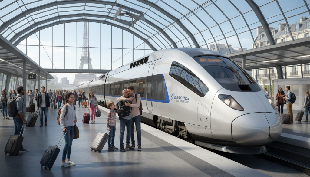 découvrez la date officielle de lancement du nouveau train express reliant paris à l’aéroport, une innovation qui promet rapidité et confort pour vos déplacements.
