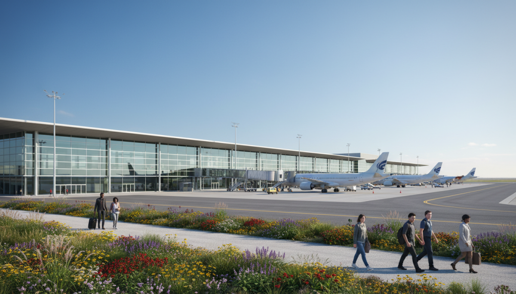 découvrez comment l'aéroport cherbourg manche se transforme en un modèle d'excellence pour stimuler sa croissance et offrir des services innovants.