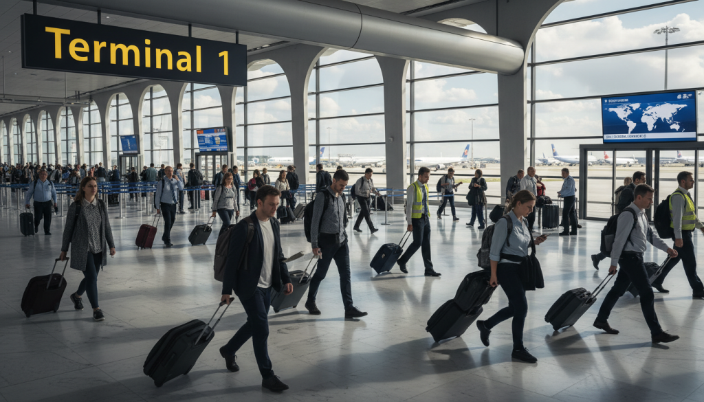 découvrez comment vinci airports a enregistré une augmentation du trafic passagers au terminal 1, malgré un impact modéré du conflit au moyen-orient, reflétant la résilience du secteur aérien.