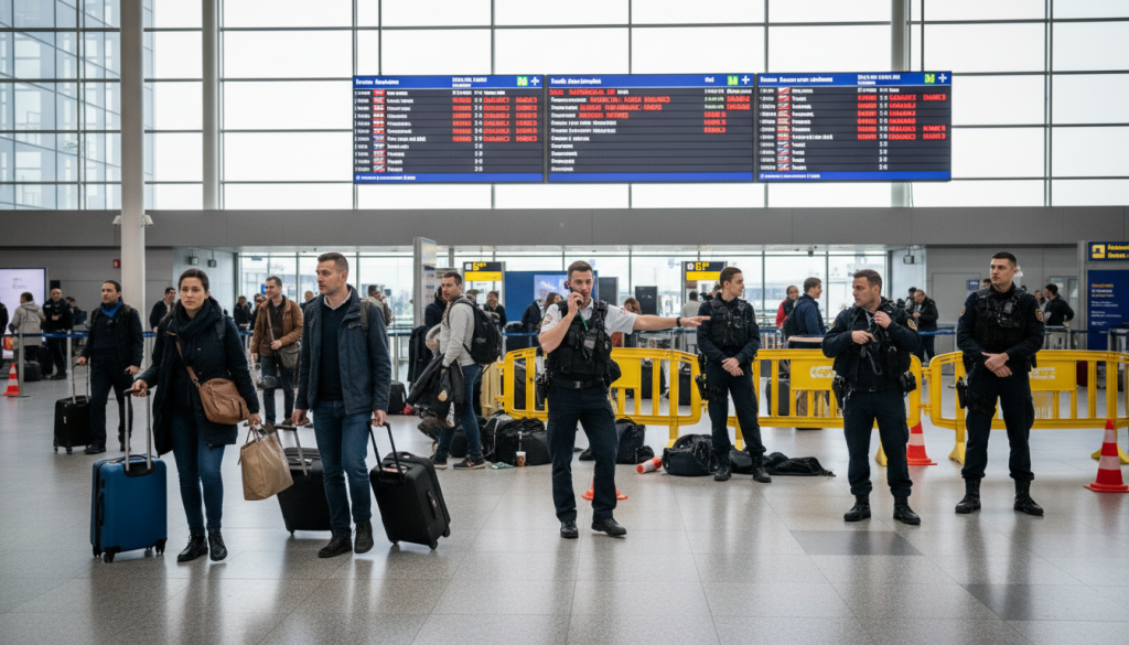 brussels airport dénonce une situation jugée « totalement inacceptable » et met en garde contre un risque imminent menant à des perturbations.