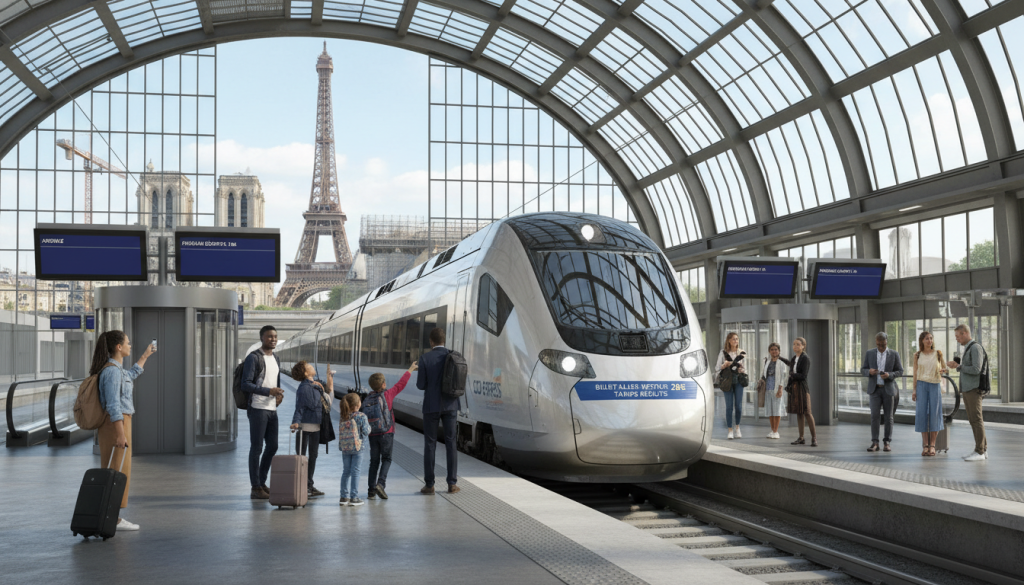 profitez du cdg express avec un billet aller-retour à seulement 28 euros et découvrez des tarifs préférentiels pour voyager facilement entre paris et l'aéroport charles de gaulle.