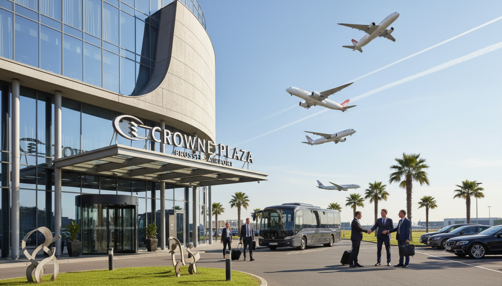 Covivio prend les rênes de la gestion de l&rsquo;hôtel Crowne Plaza Brussels Airport
