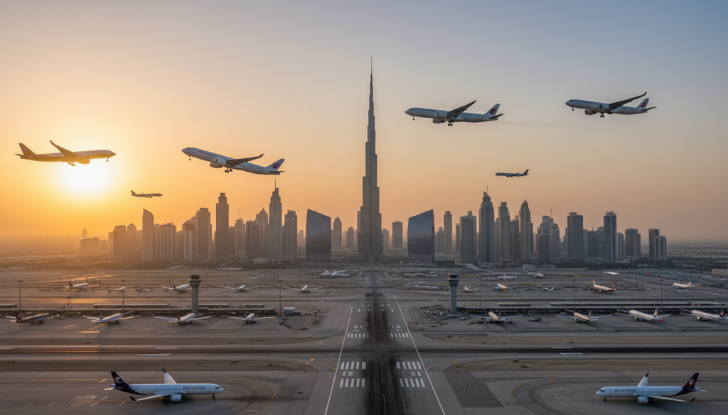 dubaï rouvre son espace aérien, apportant un nouvel élan au secteur du transport. découvrez comment cette décision crée des opportunités tout en maintenant une forte pression sur les infrastructures.