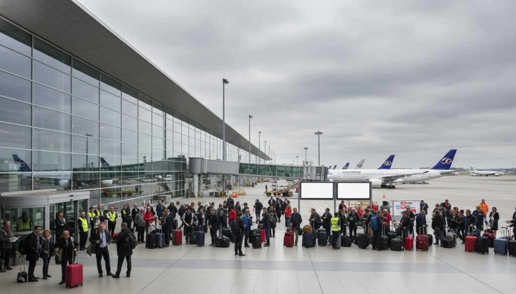 Grève nationale du 12 mai : 50 % des vols suspendus à l&rsquo;aéroport de Bruxelles