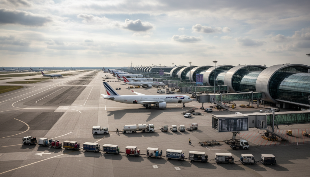 Incroyable : ce n&rsquo;est pas Paris-Charles de Gaulle mais un autre aéroport français qui enregistre le plus de retards !