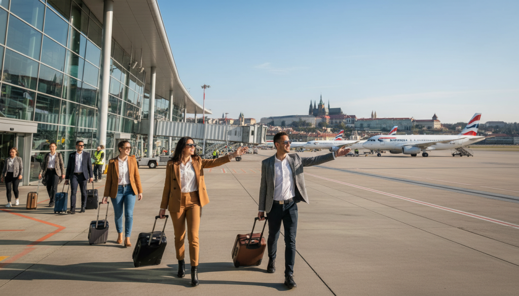 découvrez pourquoi l'aéroport de prague a été couronné grand vainqueur des routes europe 2026, une reconnaissance prestigieuse pour son excellence et son innovation.