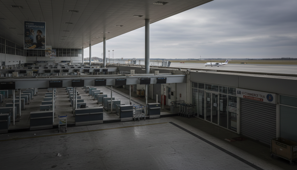 découvrez comment la taxe sur l’e-commerce impacte lourdement l’aéroport de vatry, mettant en danger son activité et provoquant une crise majeure : « ça détruit tout ».