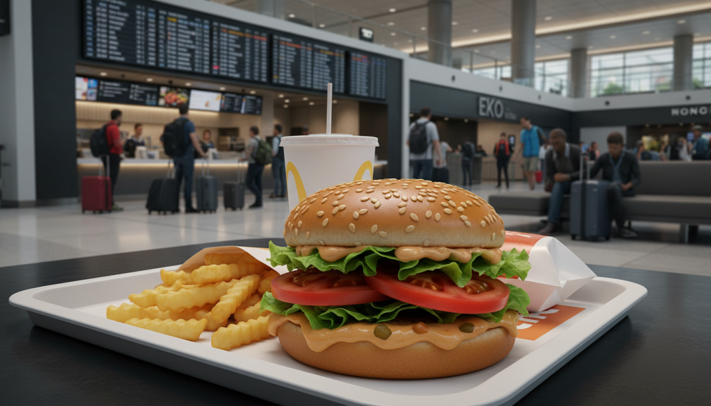 découvrez pourquoi un big mac à 17 € dans ce mcdonald's d'aéroport est le plus cher au monde, et ce qui explique ce prix exceptionnel.