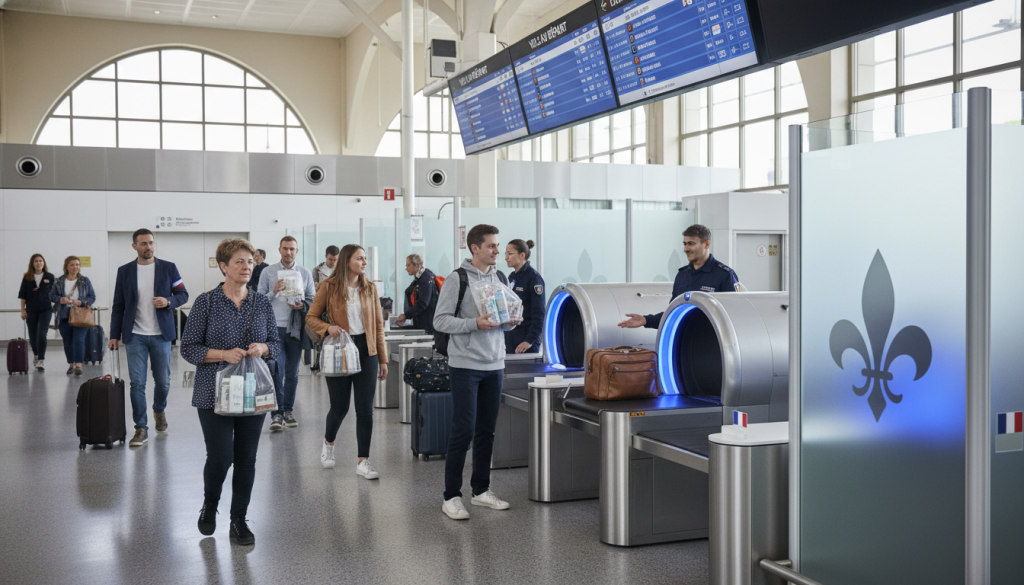 Quels aéroports français vous permettent désormais de garder vos liquides en cabine lors des contrôles ?