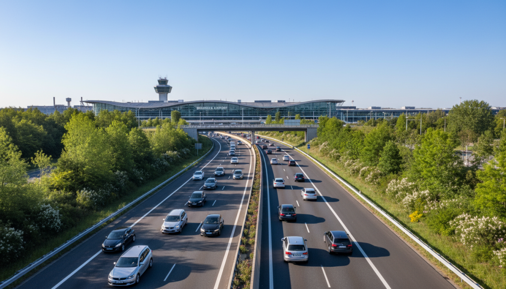 Réouverture de l&rsquo;A201 : l&rsquo;aéroport de Bruxelles à nouveau accessible en voiture