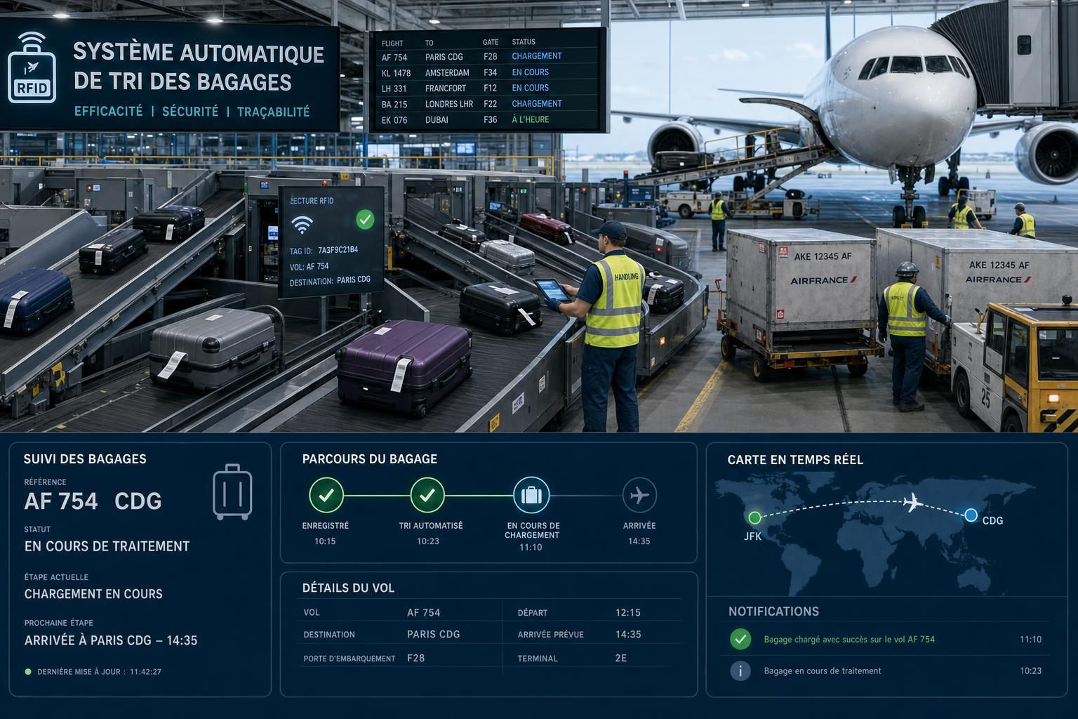 découvrez comment l'industrie de l'aviation a réussi à réduire les erreurs de bagages égarés de 75 % en 18 ans, améliorant ainsi l'expérience des voyageurs.
