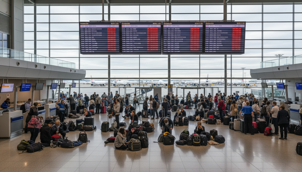 Grève chez Skeyes : 200 vols annulés à l’aéroport de Bruxelles