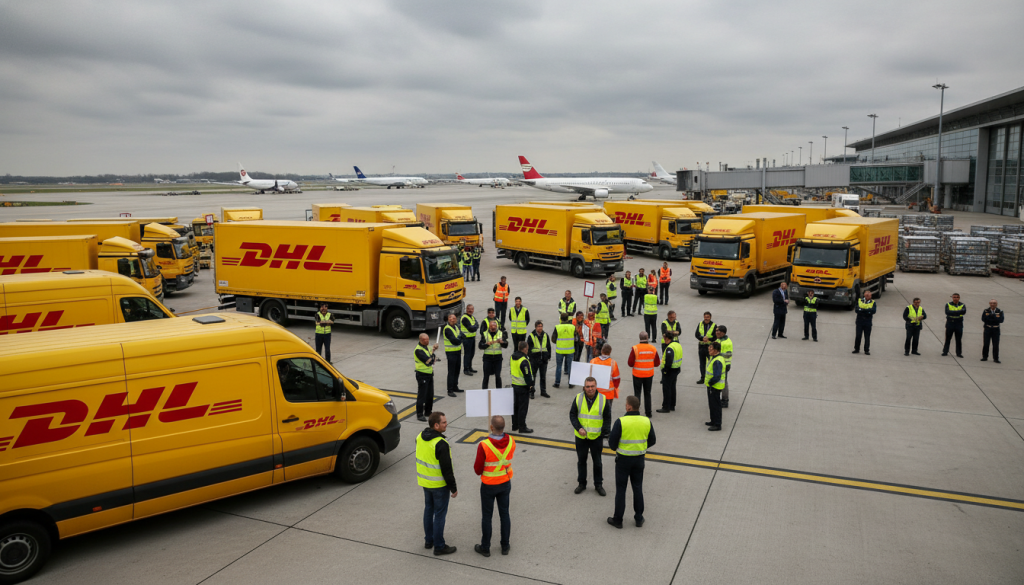 Grève chez Skeyes : Forte perturbation des opérations de DHL à l’aéroport de Bruxelles