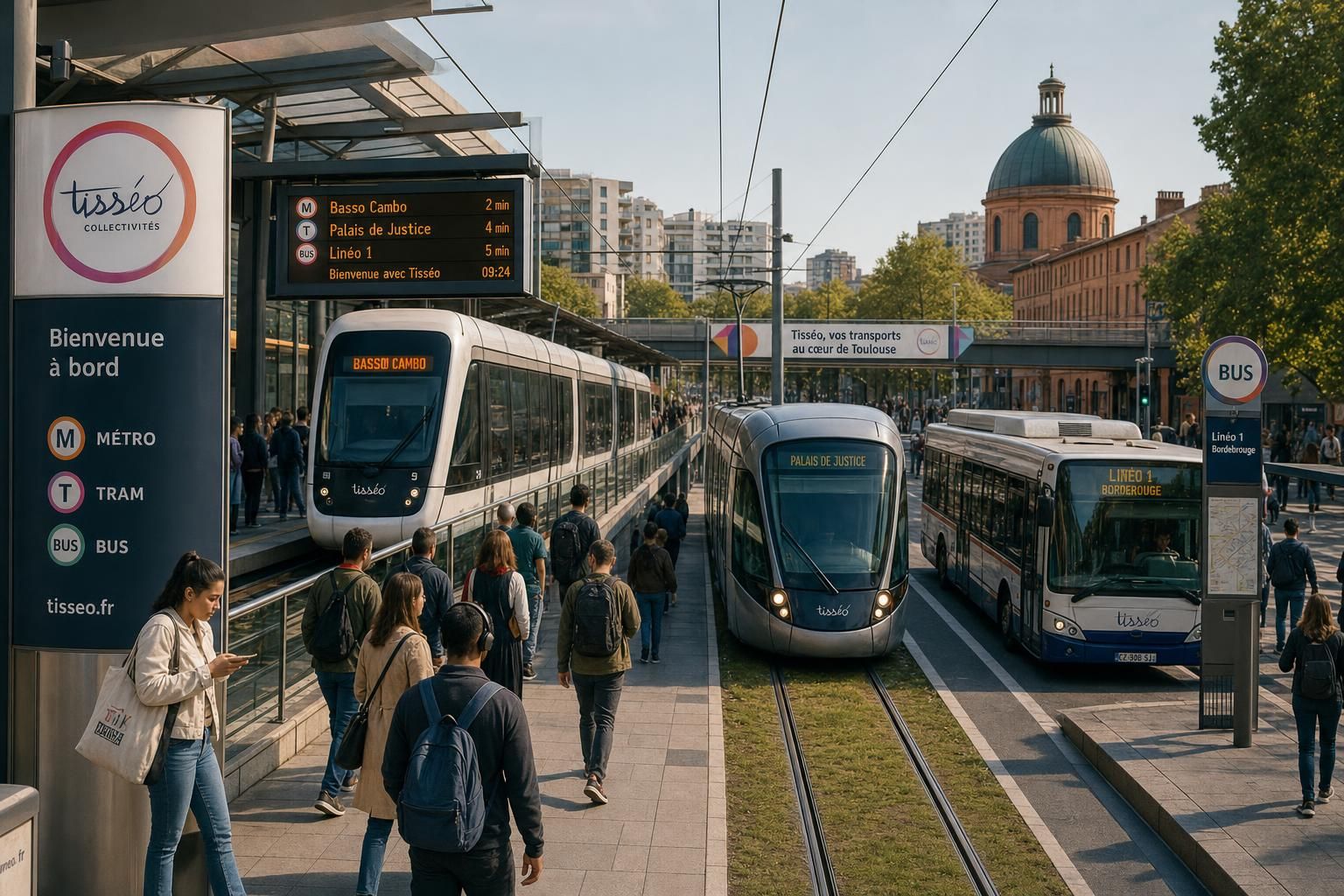 à partir du 1er juillet, découvrez les nouveaux tarifs rehaussés des métros, trams et bus de tisséo pour mieux planifier vos déplacements en région toulousaine.