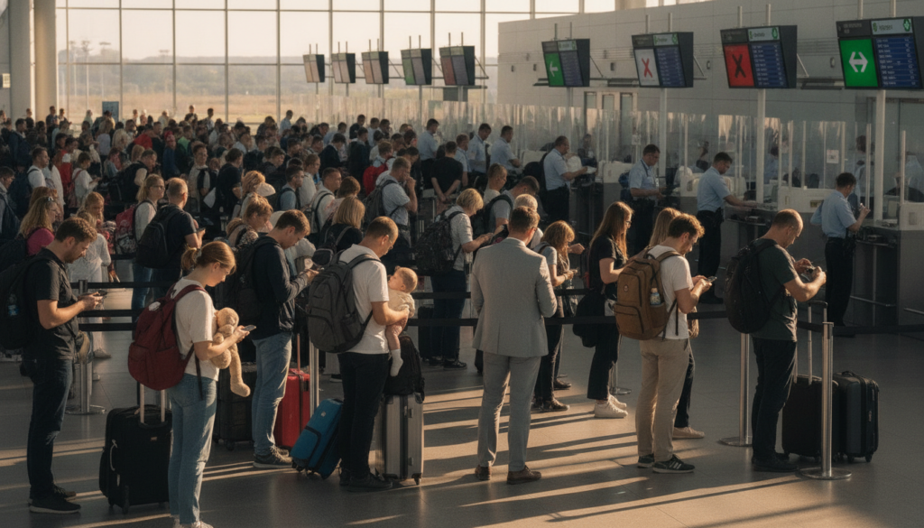 Cet été, préparez-vous à des attentes prolongées aux contrôles des passeports dans les aéroports