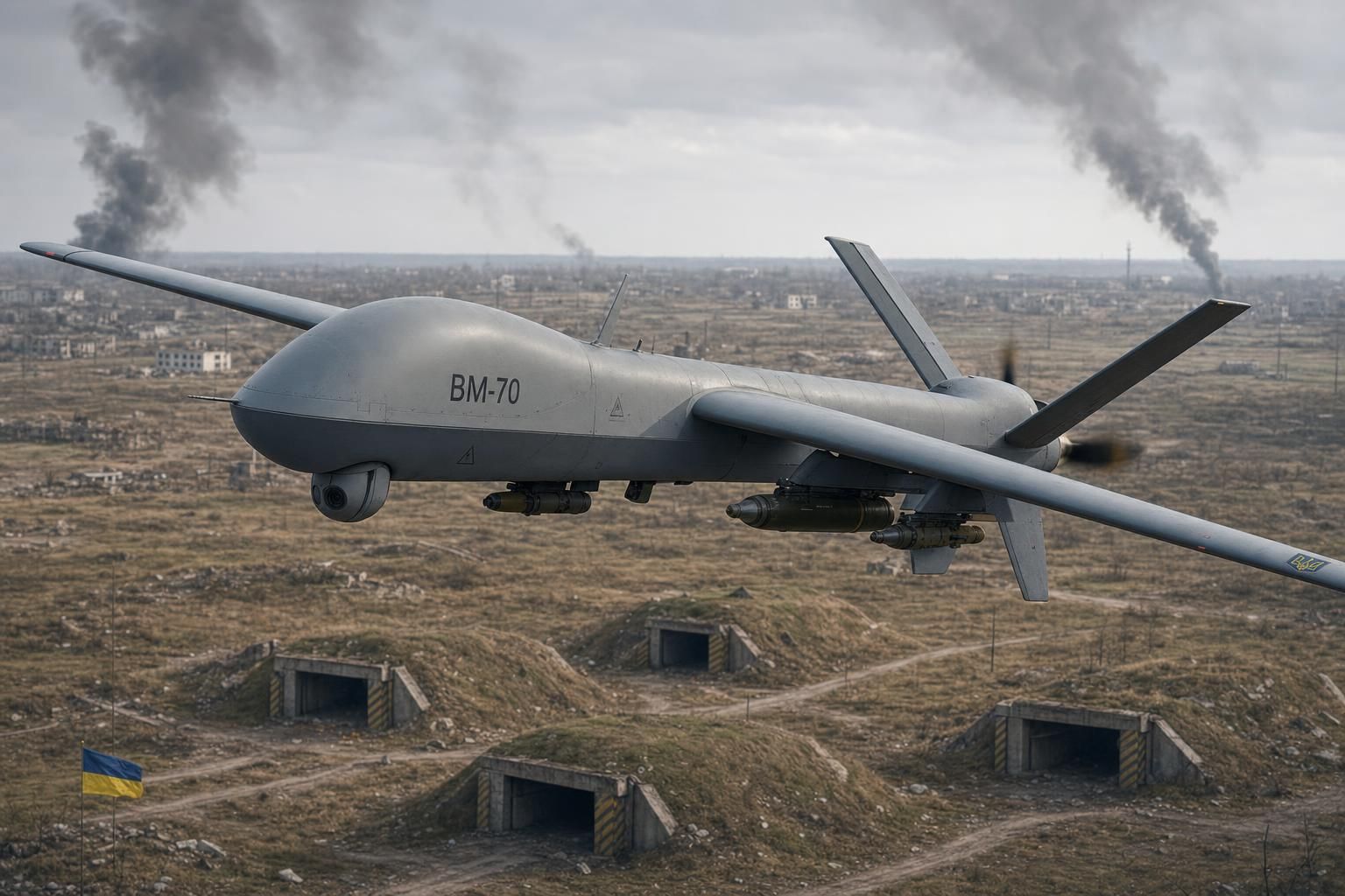 découvrez comment moscou utilise le drone bm-70, une arme puissante capable de percer les abris souterrains, dans le conflit en ukraine.