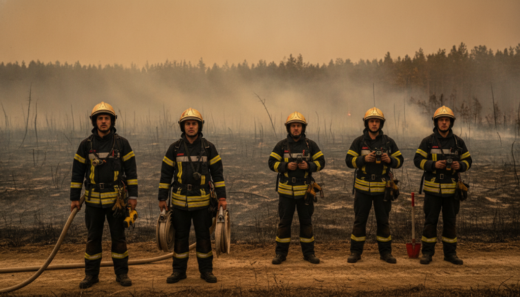 En Gironde, les feux faiblissent légèrement, mais les pompiers restent sur le qui-vive face au risque de reprises