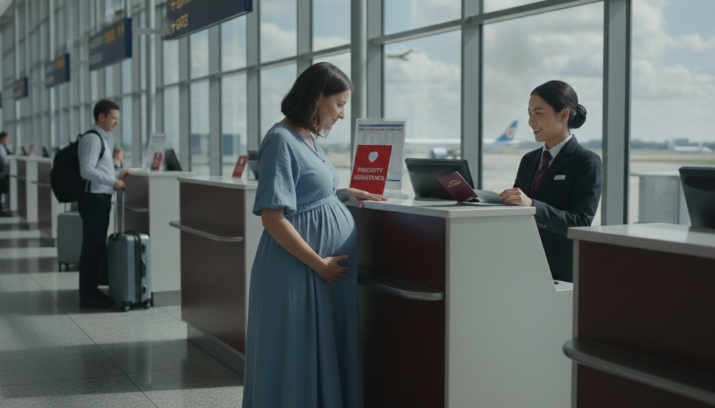 Enceinte et en voyage : découvrez vos droits méconnus à l&rsquo;aéroport et en avion