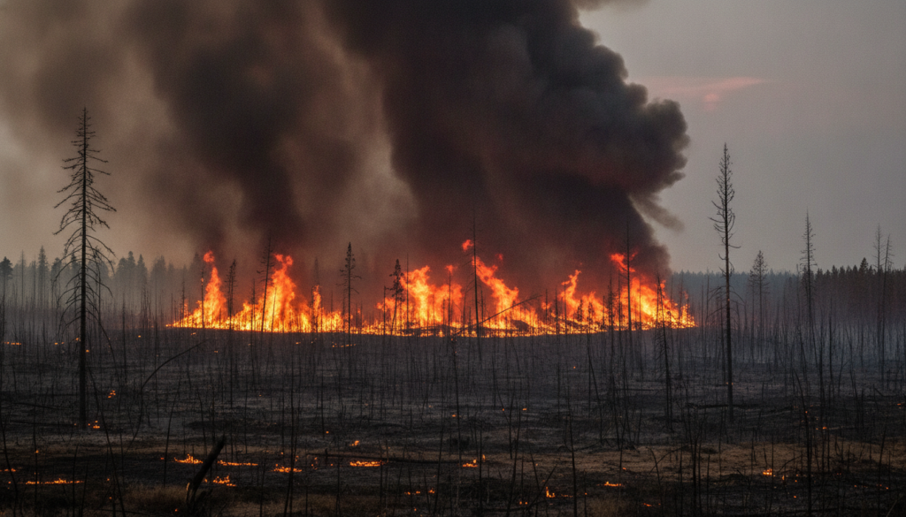 Feu de forêt en Gironde : plus de 2 000 hectares ravagés près de Lacanau