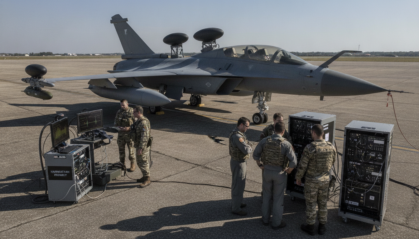 découvrez le projet innovant namib, une collaboration entre dassault aviation et harmattan, qui révolutionne la guerre électronique avec des technologies de pointe.