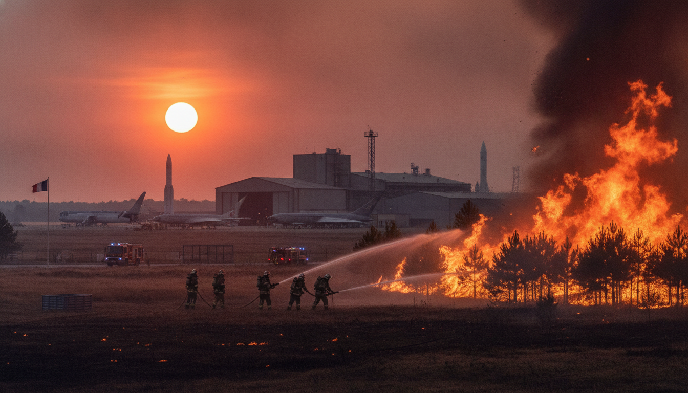incendie en gironde : découvrez comment les flammes menacent les sites stratégiques autour de bordeaux et les mesures prises pour protéger la région.
