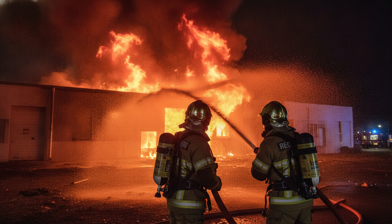 découvrez les images saisissantes de l'incendie meurtrier à mérignac, où deux pompiers ont tragiquement perdu la vie en affrontant les flammes fatales.
