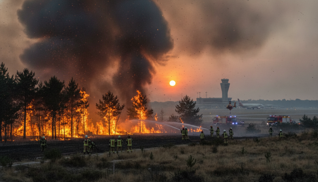 découvrez l'état d'accès à l'aéroport de bordeaux ce samedi en raison des incendies en gironde. informations essentielles pour vos déplacements et mesures de sécurité.