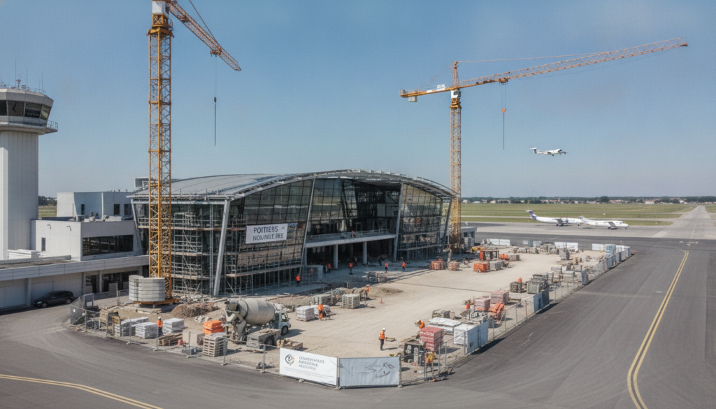 L’aéroport de Poitiers entre dans une nouvelle ère : les transformations annoncées par la nouvelle gouvernance pour le territoire