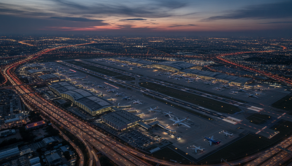 L&rsquo;aéroport le plus fréquenté du monde : une surprise hors des capitales