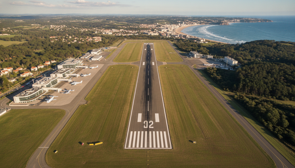 Le président de l’aéroport de Biarritz et le sénateur Max Brisson alertent sur une « distorsion de concurrence » préoccupante