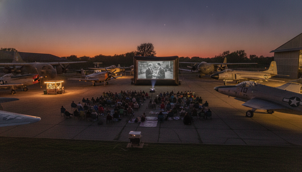 Montélimar : Soirée cinéma en plein air organisée par le Musée européen de l’aviation de chasse le 22 juin