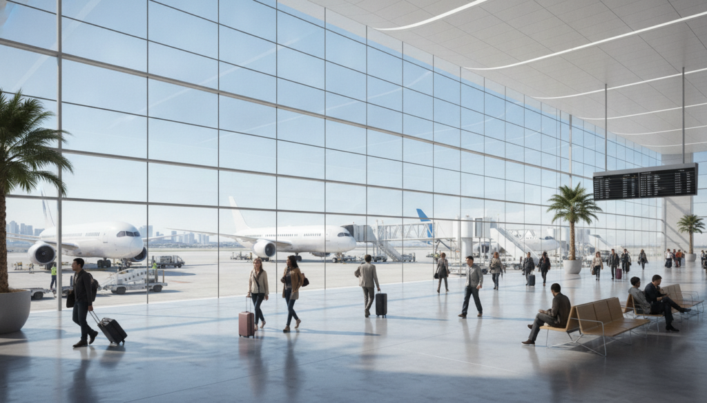 Montréal accueille un aéroport presque neuf, inauguré le mois dernier