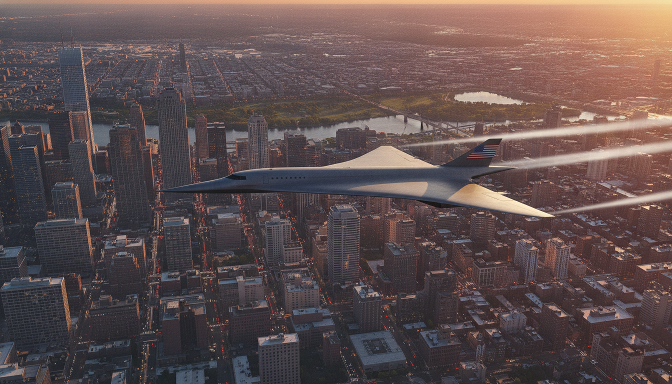 découvrez l'entrée dans une nouvelle ère de l'aviation avec le lancement imminent des vols supersoniques au-dessus des états-unis, promettant vitesse et innovation.